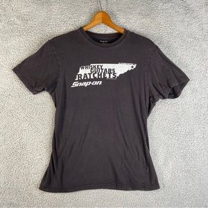 Snap On Tools Whiskey Guitars Ratchets T-Shirt Size Large